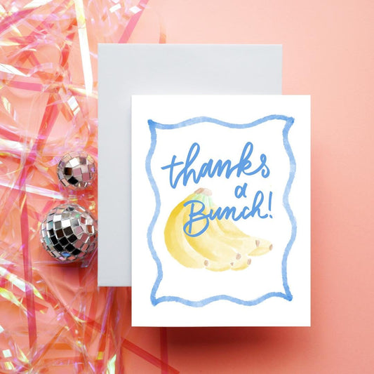 Thanks a Bunch Banana | Greeting Card