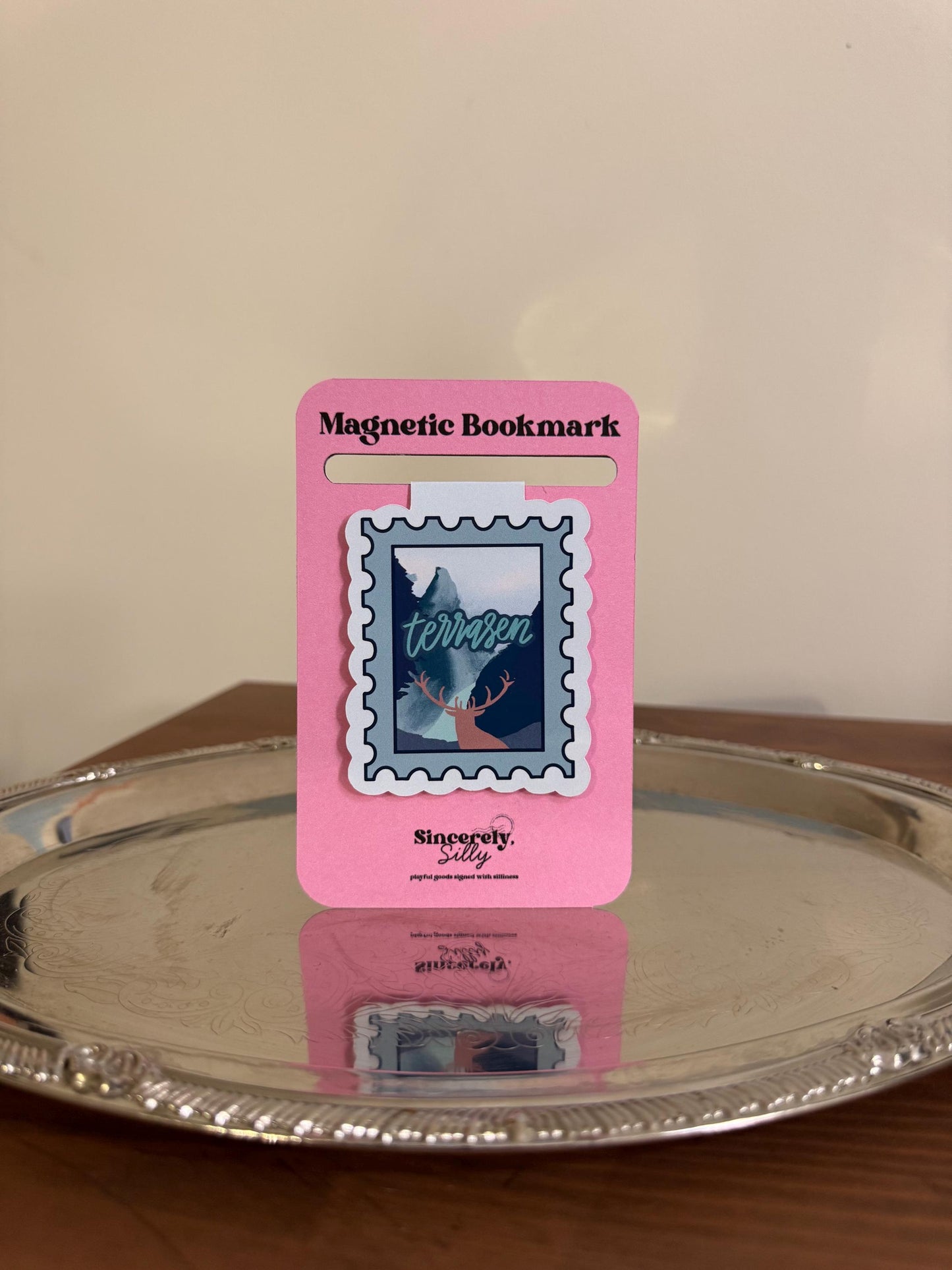 Terrasen Postcard Magnetic Bookmark