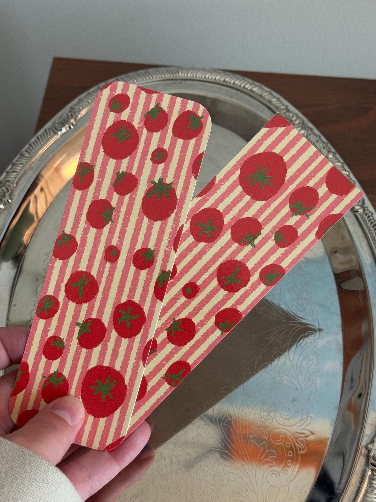 Tomato & Stripes Bookmark