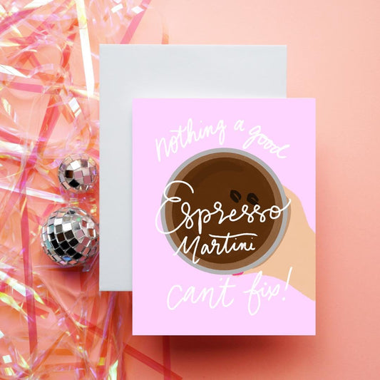 Espresso Martini | Greeting Card