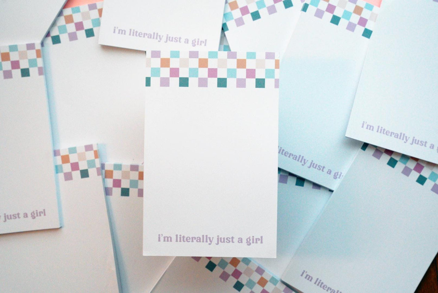 I'm Literally Just A Girl 6x9 Notepad