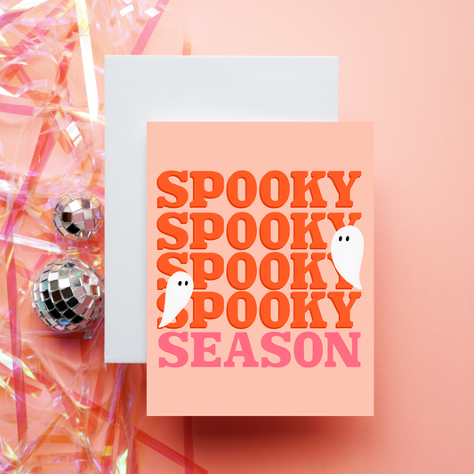 Spooky Spooky Season | Greeting Card